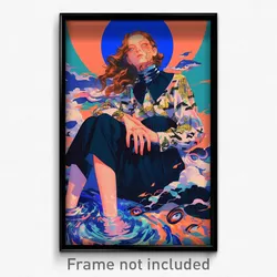 Art Poster - Spotted Aerie (Psychedelic Trippy Weird 11x17 Print)