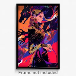 Art Poster - Novel Conquest (Psychedelic Trippy Weird 11x17 Cartoon Print)