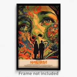 Russian Movie Poster - Dazzling Bank (Russia Psychedelic Art Retro Film Print)