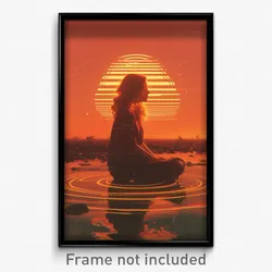 Icelandic Movie Poster - Vibrating Aperture (Iceland Retro Film Art Print)