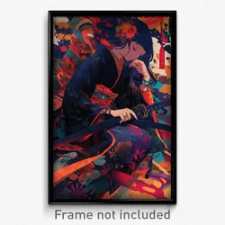 Art Poster - Sweet Sushi (Psychedelic Trippy Weird 11x17 Print)
