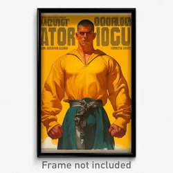 Mexican Movie Poster - Man Feeling Strong, Acclaimed Sweatshirt (Art Print)