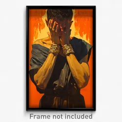 Greek Movie Poster - Man Feeling Hatred, Elaborate Bracelet (Greece Art Print)