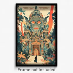 Indonesian Movie Poster - Different Cathedral (Indonesia Retro Film Art Print)