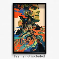 Icelandic Movie Poster - Admirable Pulpit (Iceland Retro Film Art Print)