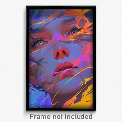 Art Poster - Thin Grate (Psychedelic Trippy Weird 11x17 Print)