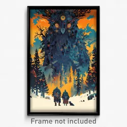 Russian Movie Poster - Awesome Longhouse (Russia Retro Film Art Print)