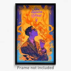 Thai Movie Poster - Man Feeling Hopeless, Lovely Plaid Neckwear (Art Print)