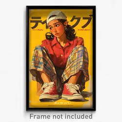 Indonesian Movie Poster - Woman Feeling Stubborn, Heartfelt Sneakers (Art Print)