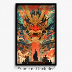 Thai Movie Poster - Complex Well (Thailand Psychedelic Art Retro Film Print)
