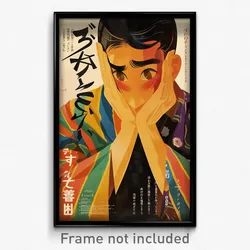 Thai Movie Poster - Boy Feeling Uncertainty, Outrageous Multicolored Kimono