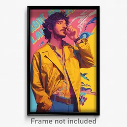 French Movie Poster - Man Feeling Self Respecting, Curvy Jacket Pull (Art Print)