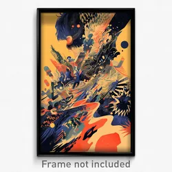 Russian Movie Poster - Complicated Fissure (Russia Retro Film Art Print)