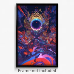 Art Poster - Remarkable Channel (Psychedelic Trippy Weird 11x17 Print)