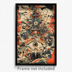 Korean Movie Poster - Superb Dais (Korea Psychedelic Art Retro Film Print)