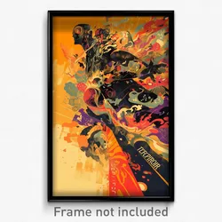 Spanish Movie Poster - Enormous Spectacle (Spain Retro Film Art Print)