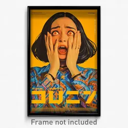 Indonesian Movie Poster - Woman Feeling Perplexed, Rectangular Star Choker
