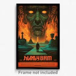 Russian Movie Poster - Mushy Belfry (Russia Psychedelic Art Retro Film Print)