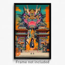 Vietnamese Movie Poster - Slim Earthquake (Vietnam Retro Film Art Print)
