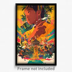 Indonesian Movie Poster - Boy Feeling Fondness, Ambitious Track Suit (Art Print)