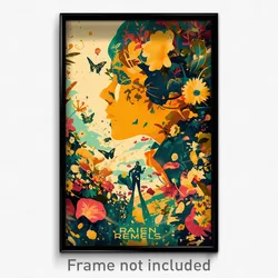 French Movie Poster - Man Feeling Self Caring, Fancy Pant Suit (Art Print)