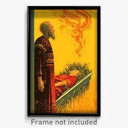 Greek Movie Poster - Rundown Hospice (Greece Psychedelic Art Retro Film Print)