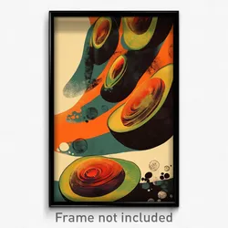 Brazilian Movie Poster - Rubbery Avocado (Brazil Retro Film Art Print)