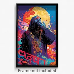 Bollywood Movie Poster - Man Feeling Liking, Bulky Hooded Vest (India Art Print)