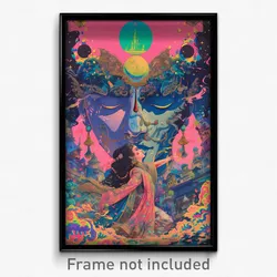 Bollywood Movie Poster - Great Prague (India Retro Hindi Film Art Print)