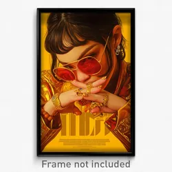 Thai Movie Poster - Golden Gable (Thailand Psychedelic Art Retro Film Print)