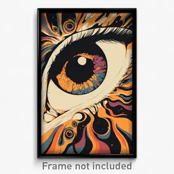 Greek Movie Poster - Droopy Festival (Greece Psychedelic Art Retro Film Print)