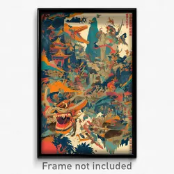 Vietnamese Movie Poster - Unknown Port (Vietnam Retro Film Art Print)