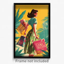 Mexican Movie Poster - Woman Feeling Persevering, Different Gift Bag (Art Print)