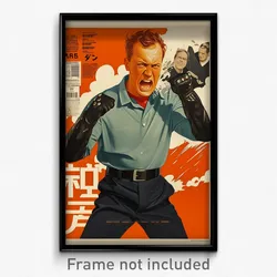 Icelandic Movie Poster - Man Feeling Bitter, Livid Elbow Pads (Art Print)
