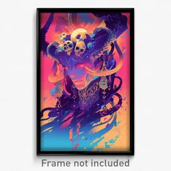Greek Movie Poster - Exotic Grave (Greece Psychedelic Art Retro Film Print)