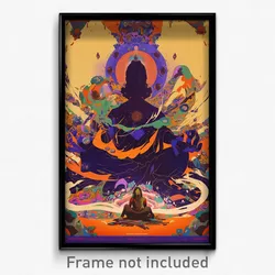 Bollywood Movie Poster - Warped Peak (India Retro Hindi Film Art Print)