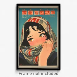 Vietnamese Movie Poster - Girl Feeling Pity, Original Shared Scarf (Art Print)