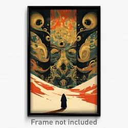 Icelandic Movie Poster - Advanced Delta (Iceland Retro Film Art Print)