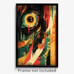 French Movie Poster - Steel Mexico City (France Retro Film Art Print)