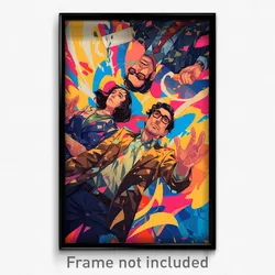 Bollywood Movie Poster - Humble Taco (India Retro Hindi Film Art Print)