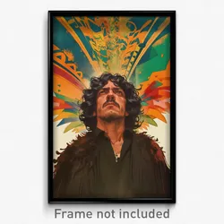 Mexican Movie Poster - Man Feeling Annoyance, Tattered Fur Cape (Art Print)
