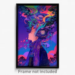Bollywood Movie Poster - Boy Feeling Homesickness, Different Purple Neckerchief