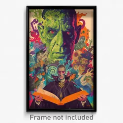 Spanish Movie Poster - Webbed Pub (Spain Psychedelic Art Retro Film Print)