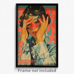 Vietnamese Movie Poster - Girl Feeling Shy, Metallic Sleeves Rolled Up (Print)