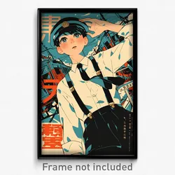 Japanese Movie Poster - Boy Feeling Hope, Precious Suspenders (Japan Art Print)