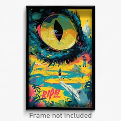 French Movie Poster - Gracious Canal (France Psychedelic Art Retro Film Print)