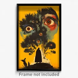 Spanish Movie Poster - Enchanted Trees (Spain Psychedelic Art Retro Film Print)