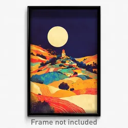 Greek Movie Poster - Grandiose Farmstead (Greece Retro Film Art Print)