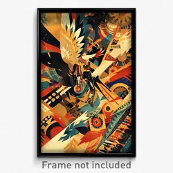 Art Poster - Grandiose Ditch (Psychedelic Trippy Weird 11x17 Print)