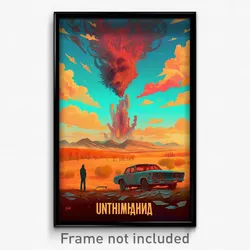 Russian Movie Poster - Unimaginable Butte (Russia Retro Film Art Print)